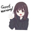 Menhera-Chan Aufkleber für WhatsApp 2019 Zeichen