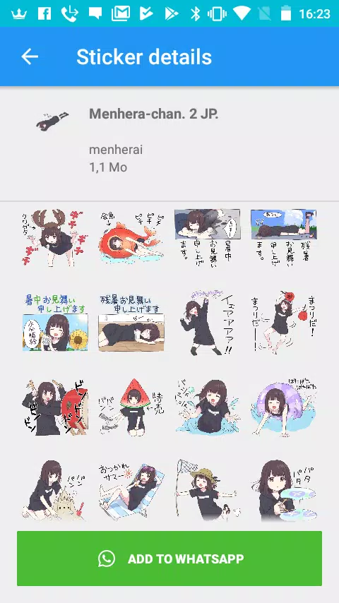 Sticker Maker - Menhera-chan 2
