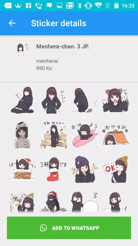 Sticker Maker - Menhera-chan 2