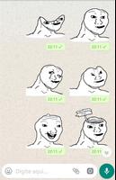 Stickers Meme Brainlets WAStic 스크린샷 1