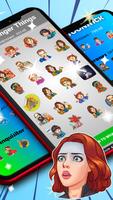 WAStickerApps Neue Aufkleber Lustig Cartoons Screenshot 1