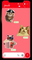 Cats Funny Stickers for WhatsApp 2019 poster