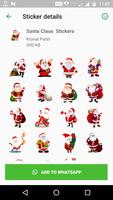 Christmas - New Year Sticker App (WAStickerApp) पोस्टर