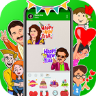 Emoji, Stickers for Chatting Apps (Add Stickers) иконка