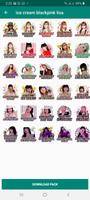 Blackpink and Selena Gomez Ice Cream WAStickerApps syot layar 3