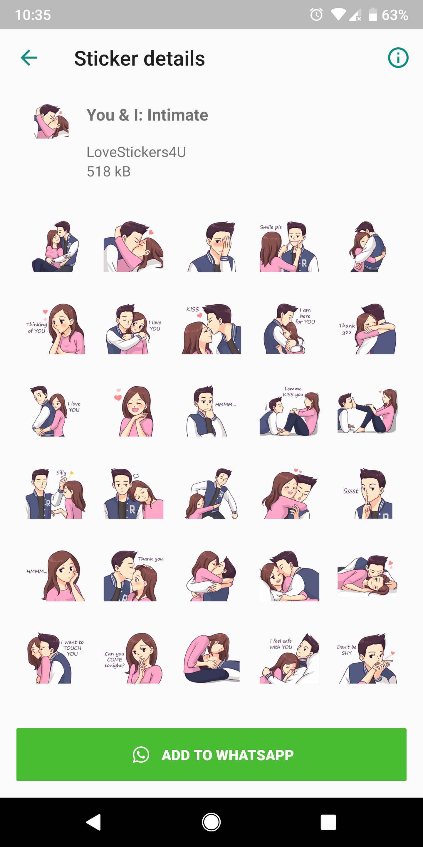 Free Love Sticker Packs For Wa Hot Wa Stickers For Android Apk