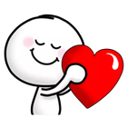 heart stickers アイコン