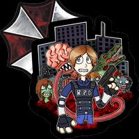 Stickers for Biohazard Evil :  screenshot 1
