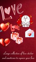 Love Stickers captura de pantalla 1