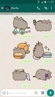 Pusheen Stickers Packs For Whatsapp – WAStickerApp 截圖 3