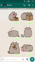 Pusheen Stickers Packs For Whatsapp – WAStickerApp 截圖 1