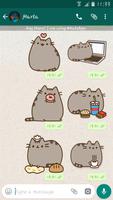 Pusheen Stickers Packs For Whatsapp – WAStickerApp 截圖 2