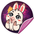 Lovely Rabbits Stickers For Whatsapp - WASticker APK