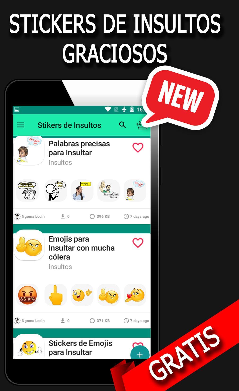 Descarga de APK de Sticker de Insultos en Español para Android