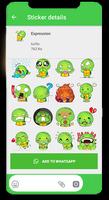 Turtle Funny Stickers for WhatsApp 2019 screenshot 3