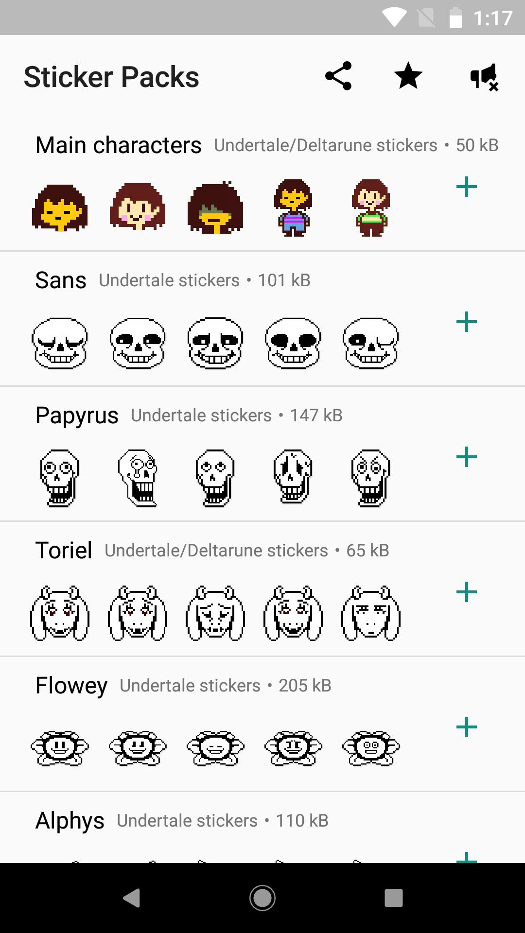 Undertale And Deltarune Stickers For Whatsapp For Android Apk