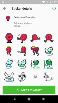 WhatsApp的UNDERTALE和DELTARUNE贴纸 截图 7