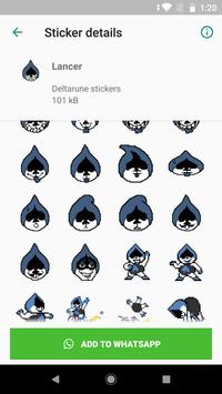 WhatsApp的UNDERTALE和DELTARUNE贴纸 截图 4