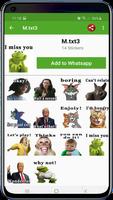 New Stickers For Whatsapp - WAStickerApps ảnh chụp màn hình 2