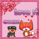 APK Cat N Dog Meme WAstickerapps