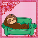 Kawaii Sloth WAstickerapps aplikacja
