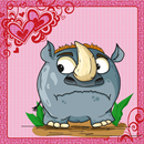 APK Rhino Cartoon WAstickerapps