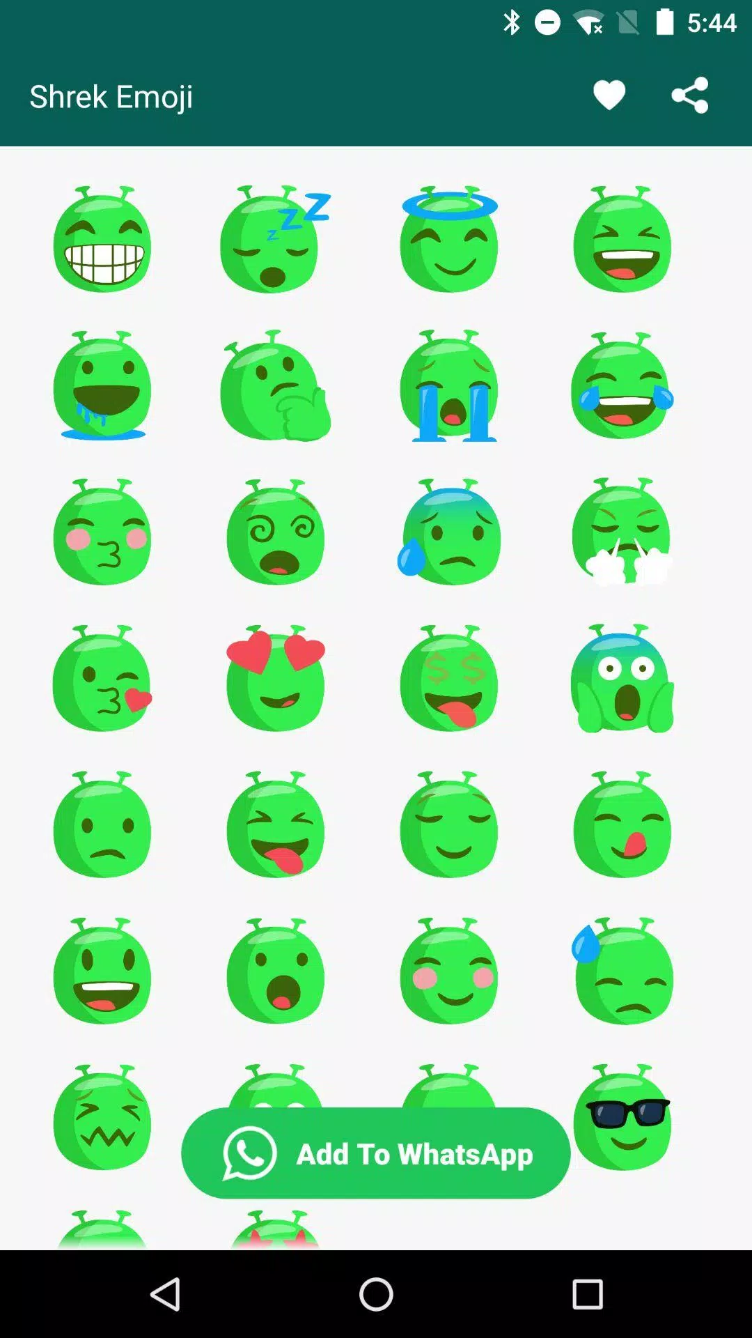 Petición · Hacer a shrek un emoji de whatsapp ·