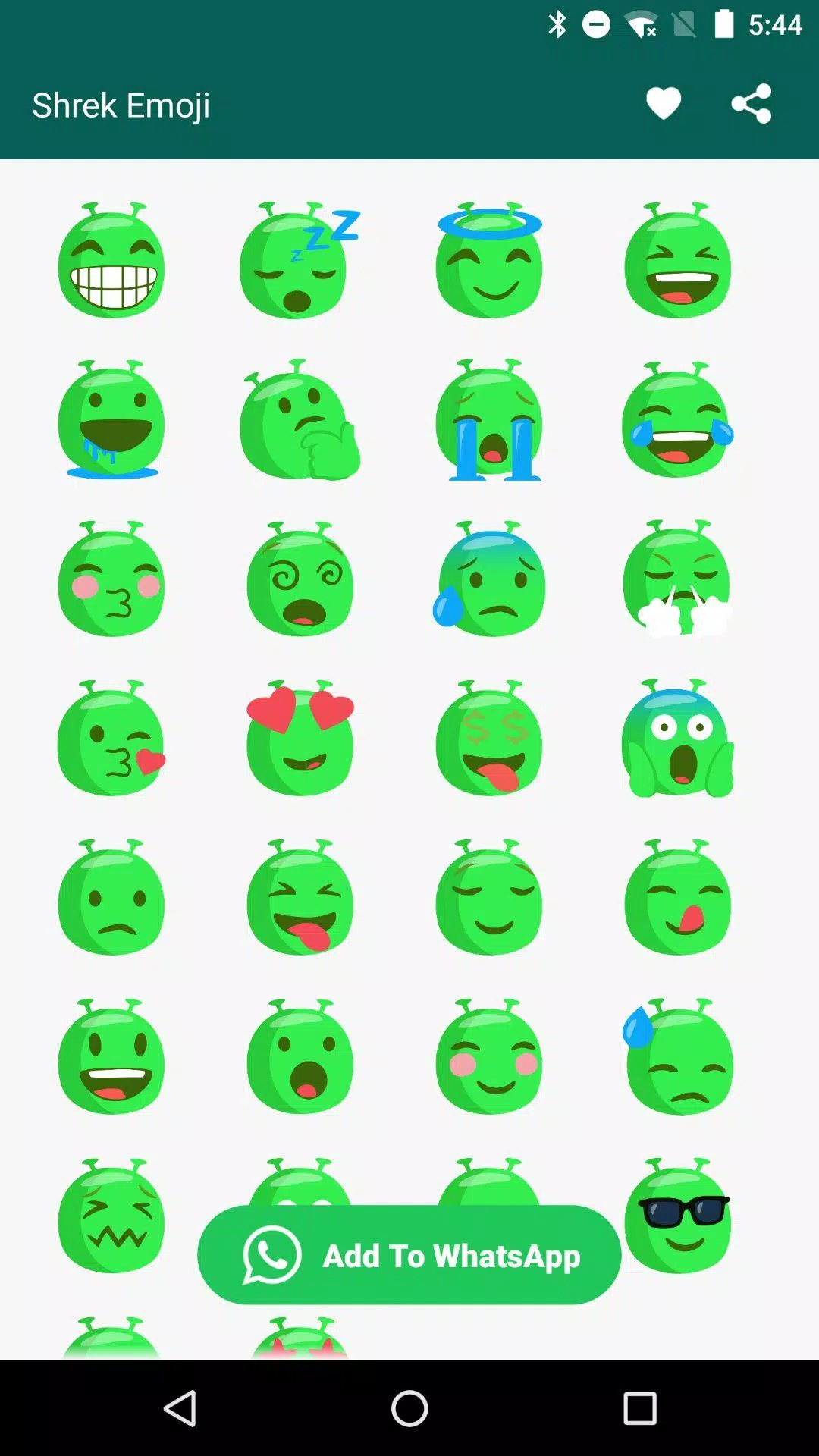 Queremos emoji do Shrek no ZapZap 