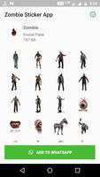 Zombie Sticker App poster