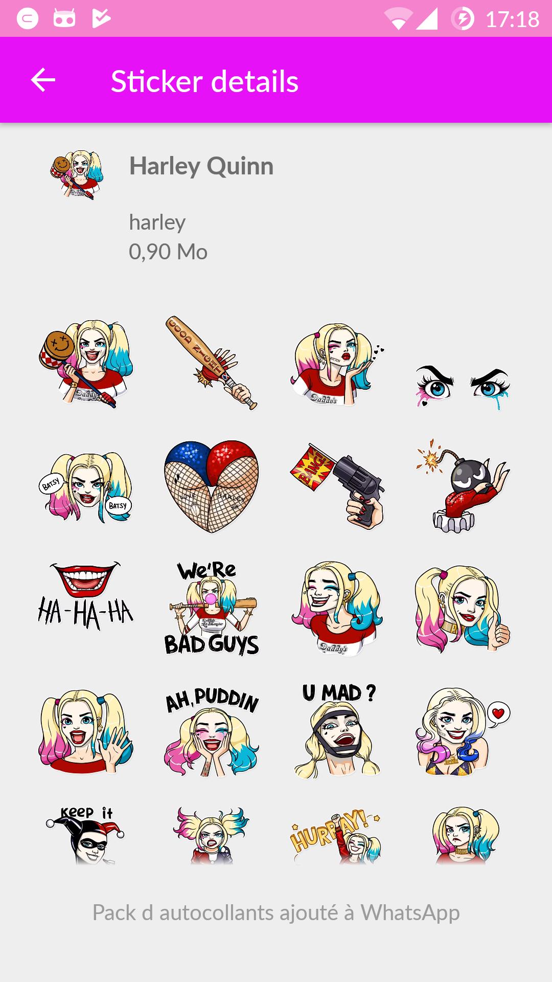 fondo de pantalla whatsapp harley quinn