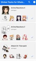 Anime Stickers For Whatsapp โปสเตอร์