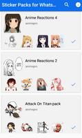 Anime Stickers For Whatsapp 海报