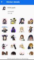 pegatinas de anime para whatsapp captura de pantalla 2