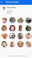 STICKERZES - Cute Babies Stickers For Whatsapp syot layar 3