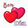 Figurinhas lindo día Bom dia
