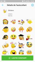 Emoji stickers for WhatsApp capture d'écran 1