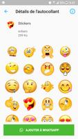 Emoji stickers for WhatsApp capture d'écran 3
