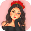 ملصقات بنات كيوت Girly m - WAS APK