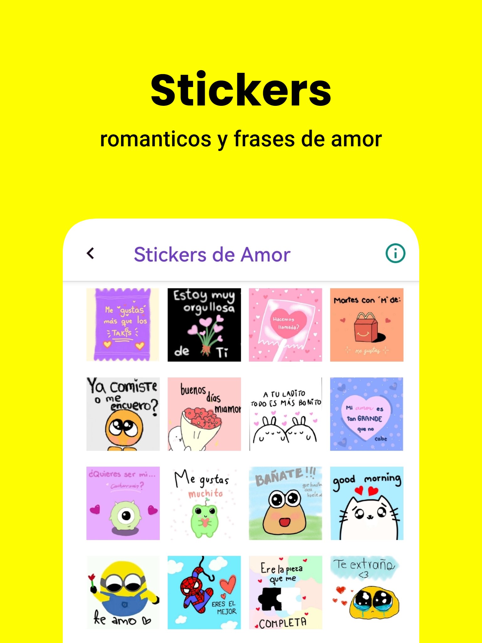 Descarga de APK de Stickers de Amor WASticker para Android