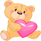 teddy sticker for whatsapp icône
