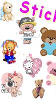 teddy sticker for whatsapp Ekran Görüntüsü 3