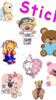 teddy sticker for whatsapp capture d'écran 3