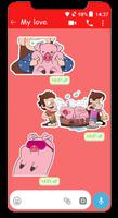 WAStickerApps Waddles pour Wha capture d'écran 2