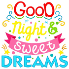 Good Day and Good Night Stickers WASTICKERAPP 아이콘