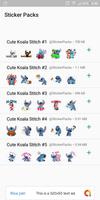 Cute Koala Stitch & Friend Stickers for WhatsApp الملصق
