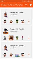 Goku Stickers For Whatsapp‏ WAStickerApps Affiche