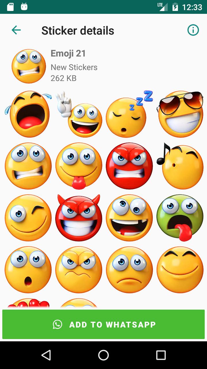 31 Gambar Stiker  Whatsapp Emoji  Terlengkap Lokerstiker