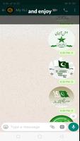14 August Stickers For WhatsApp capture d'écran 3