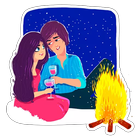 Love Stickers For WhatsApp आइकन