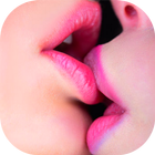 Animated Kiss stickers GIF icône
